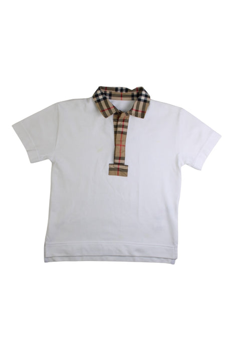 A White Ties from Burberry in size 4T for boy. (Front View)