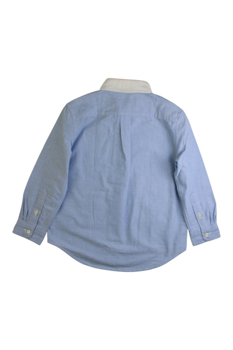A Blue Long Sleeve Shirts from Ralph Lauren in size 2T for boy. (Back View)