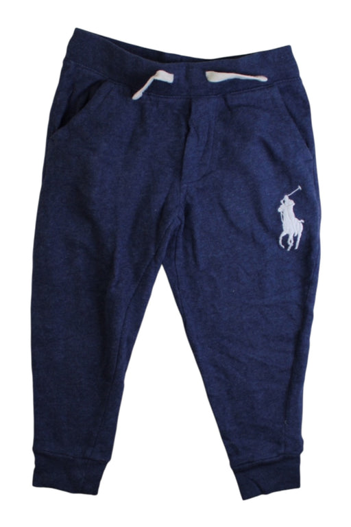 A Navy Sweatpants from Polo Ralph Lauren in size 3T for boy. (Front View)