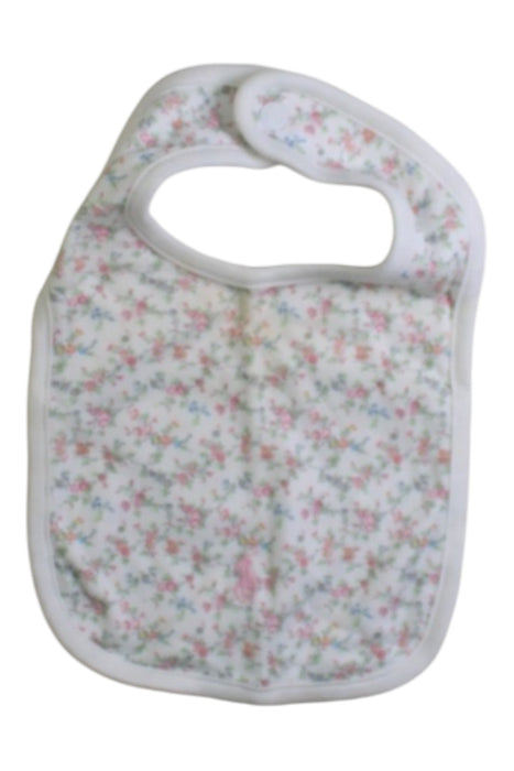 A White Bibs from Ralph Lauren in size 12-18M for girl. (Front View)