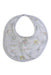 A White Bibs from Kissy Kissy in size 12-18M for boy. (Front View)