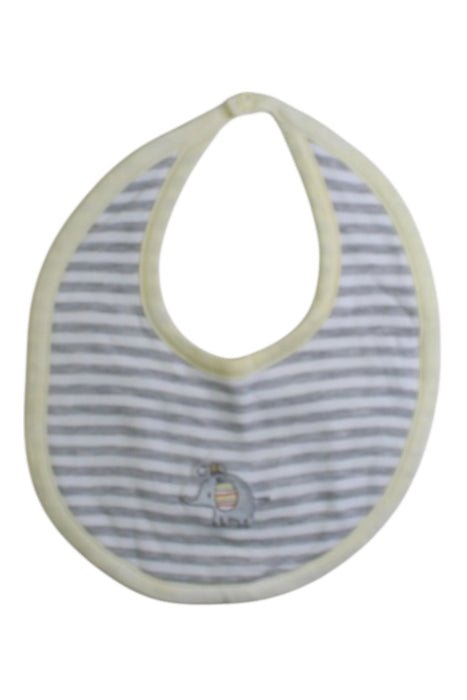 A Grey Bibs from Kissy Kissy in size 12-18M for boy. (Front View)