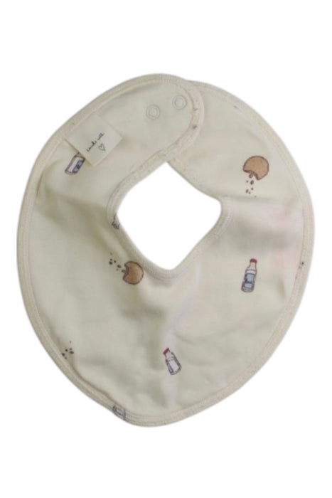 A Ivory Bibs from Konges Sløjd in size 12-18M for neutral. (Front View)