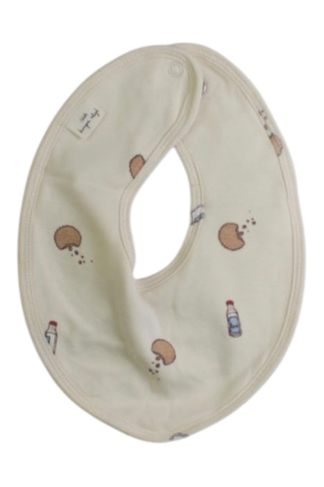 A Ivory Bibs from Konges Sløjd in size 12-18M for neutral. (Back View)