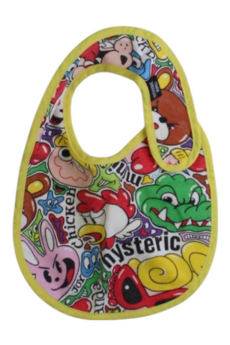 A Multicolour Bibs from Hysteric Mini in size 12-18M for neutral. (Front View)