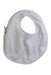A White Bibs from Gucci in size 12-18M for neutral. (Back View)
