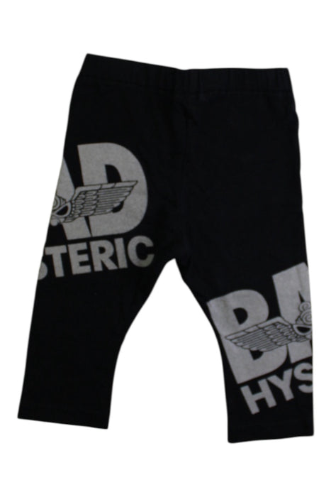 A Black Leggings from Hysteric Mini in size 18-24M for boy. (Back View)