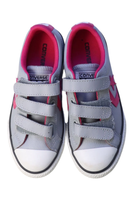 A Blue Sneakers from Converse in size 6T for neutral. (Back View)