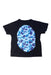 A Black Short Sleeve T Shirts from Bape by A Bathing Ape in size 2T for boy. (Back View)