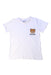 A White Short Sleeve T Shirts from Moschino in size 6T for boy. (Front View)