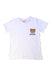 A White Short Sleeve T Shirts from Moschino in size 6T for boy. (Front View)