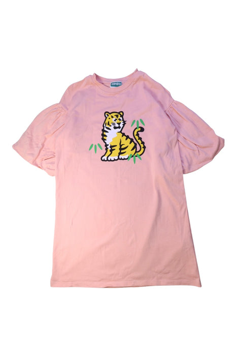 A Pink Short Sleeve Tops from Kenzo in size 12Y for girl. (Front View)