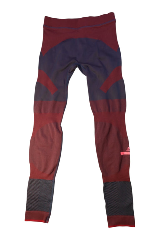 A Burgundy Leggings from Adidas by Stella McCartney in size 12Y for girl. (Front View)