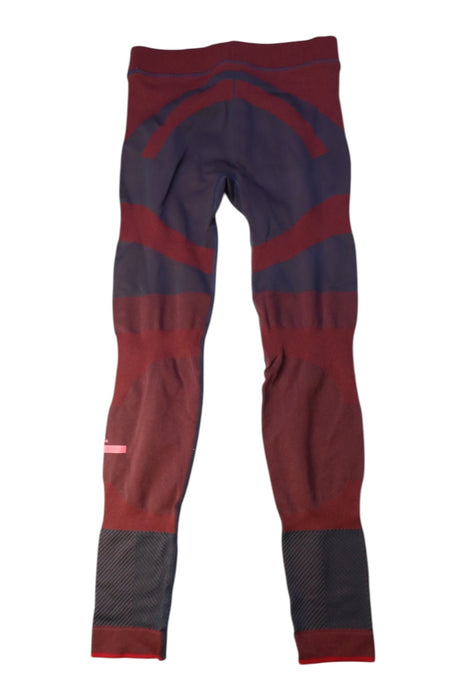 A Burgundy Leggings from Adidas by Stella McCartney in size 12Y for girl. (Back View)