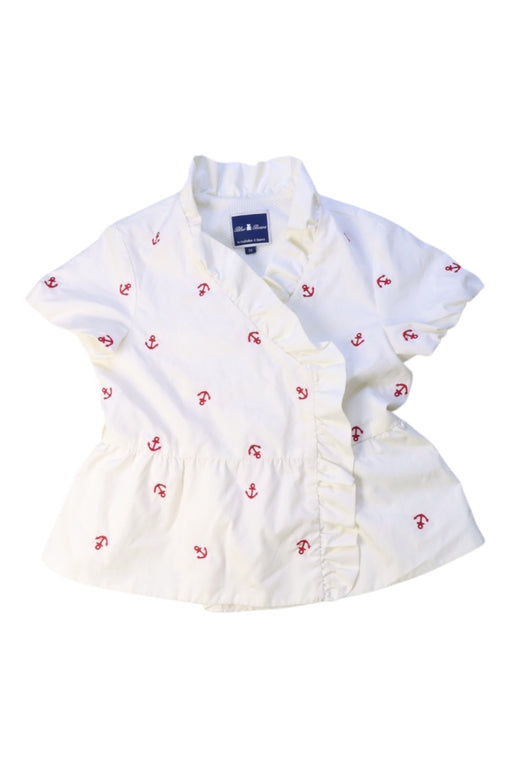 A White Short Sleeve Shirts from Nicholas & Bears in size 3T for girl. (Front View)