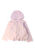 A Peach Lightweight Jackets from Chloe in size 2T for girl. (Front View)