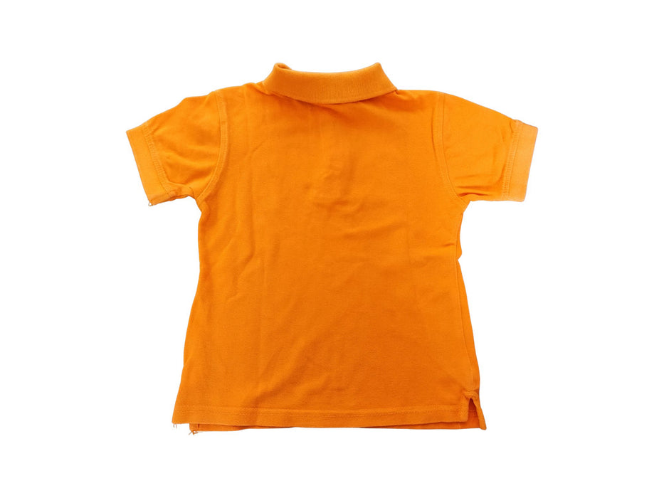 A Orange Short Sleeve Polos from Nautica in size 3T for boy. (Back View)