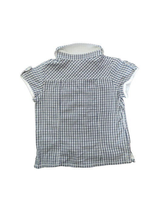 A Blue Short Sleeve Shirts from Troizenfants in size 2T for neutral. (Back View)