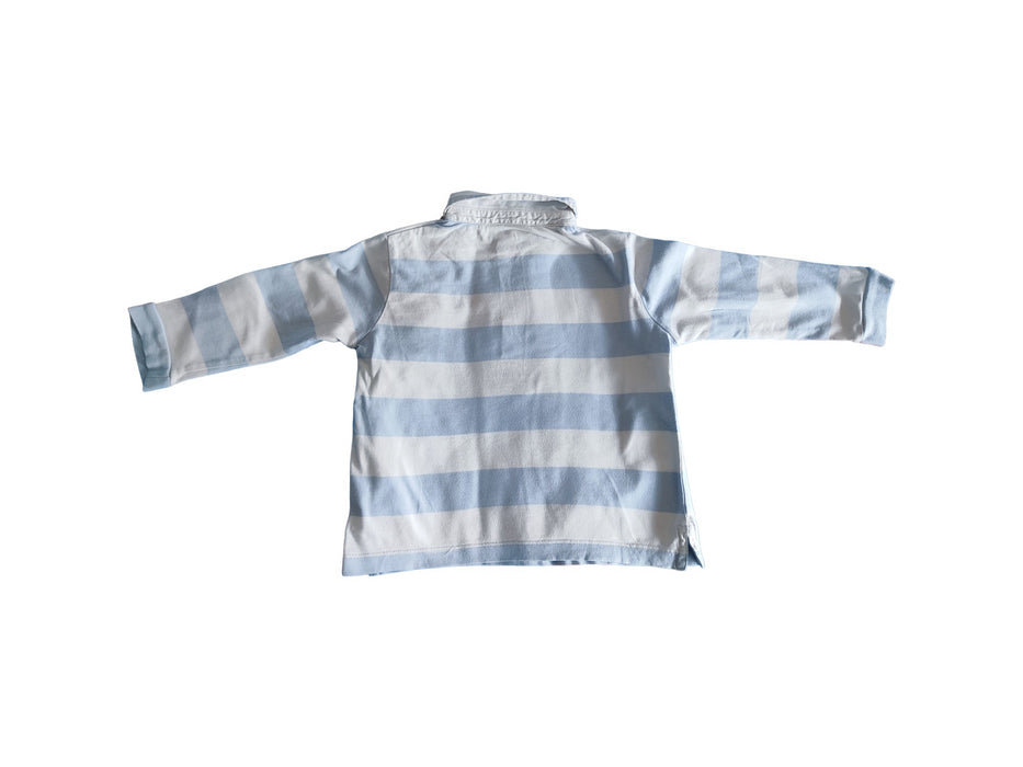 A Blue Long Sleeve Tops from Bout'Chou in size 3T for boy. (Back View)