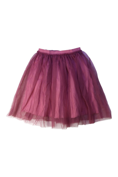 A Burgundy Tulle Skirts from Il Gufo in size 4T for girl. (Back View)