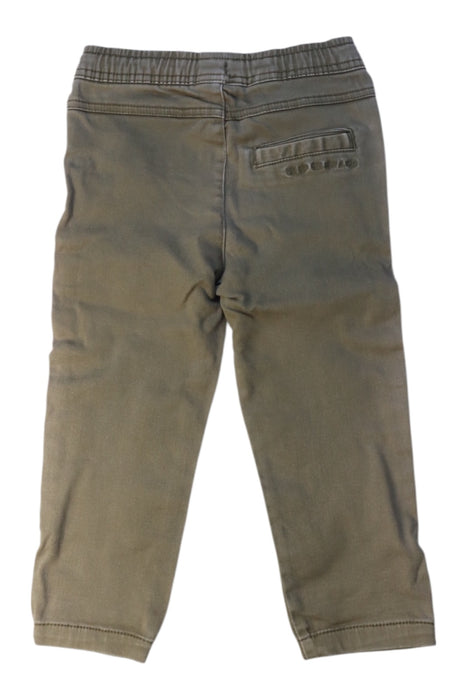 A Beige Casual Pants from Seed in size 2T for boy. (Back View)
