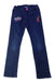 A Blue Jeans from Miki House in size 5T for girl. (Front View)