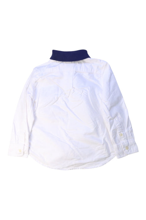 A White Long Sleeve Shirts from Polo Ralph Lauren in size 2T for boy. (Back View)