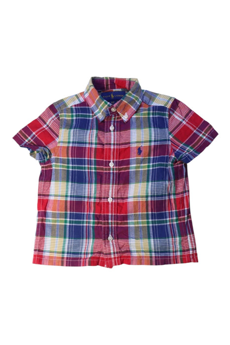 A Multicolour Short Sleeve Shirts from Ralph Lauren in size 3T for boy. (Front View)
