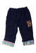A Navy Casual Pants from Miki House in size 18-24M for boy. (Back View)