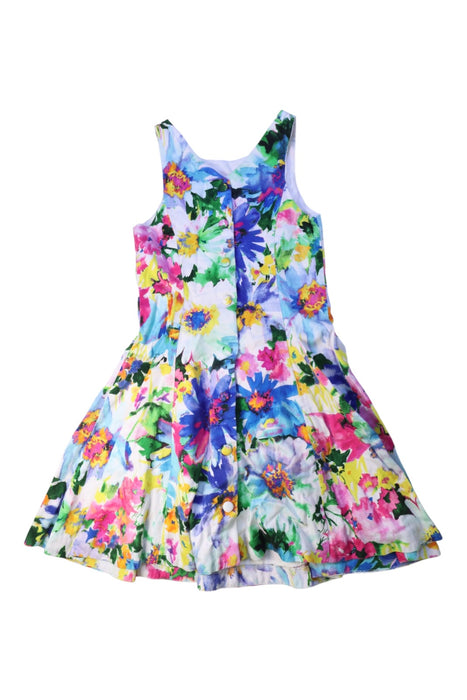 A Multicolour Sleeveless Dresses from Polo Ralph Lauren in size 6T for girl. (Back View)