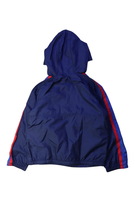 A Blue Rain Jackets from Polo Ralph Lauren in size 3T for girl. (Back View)