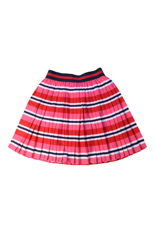 A Red Mid Skirts from Jacadi in size 6T for girl. (Front View)