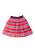 A Red Mid Skirts from Jacadi in size 6T for girl. (Front View)
