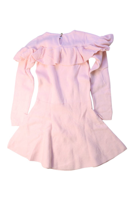 A Pink Long Sleeve Dresses from Tartine et Chocolat in size 4T for girl. (Back View)