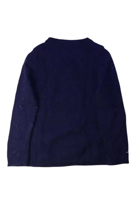 A Navy Knit Sweaters from Confiture in size 4T for girl. (Back View)