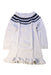A White Sweater Dresses from Jacadi in size 4T for girl. (Front View)