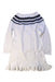 A White Sweater Dresses from Jacadi in size 4T for girl. (Back View)