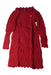 A Red Sweater Dresses from Polo Ralph Lauren in size 4T for girl. (Front View)