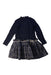 A Navy Long Sleeve Dresses from Tartine et Chocolat in size 4T for girl. (Front View)