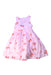 A Pink Sleeveless Dresses from Jacadi in size 8Y for girl. (Front View)