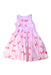 A Pink Sleeveless Dresses from Jacadi in size 8Y for girl. (Back View)