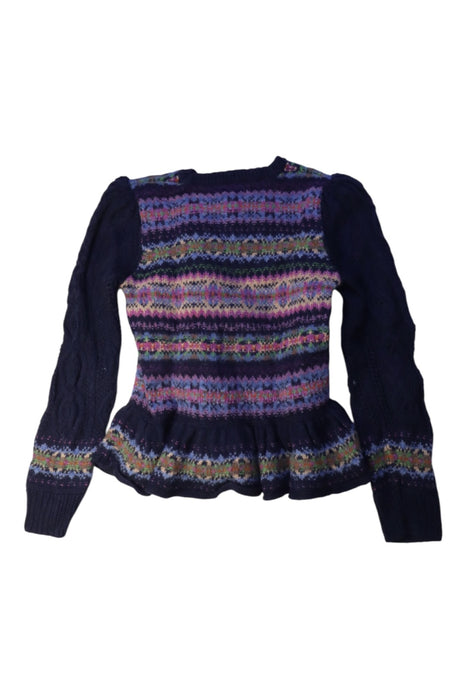 A Navy Cardigans from Polo Ralph Lauren in size 6T for girl. (Back View)