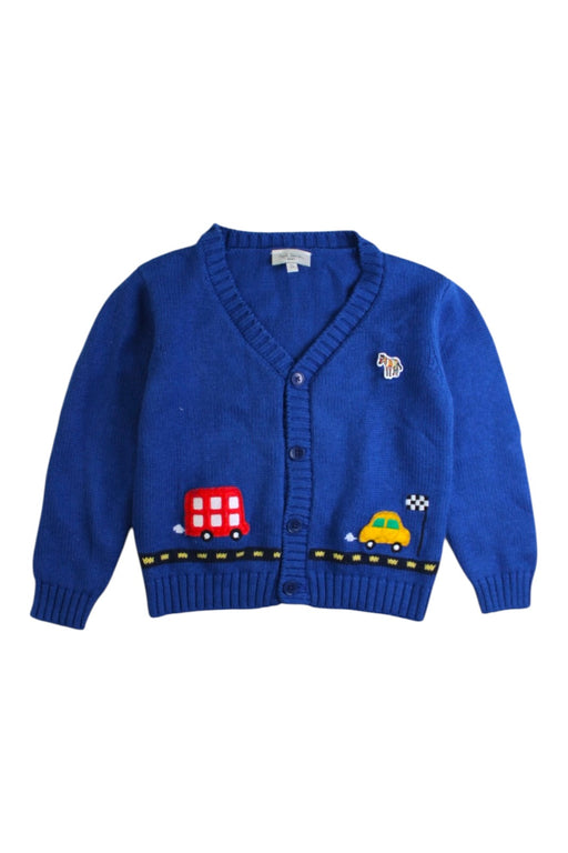 A Blue Cardigans from Paul Smith in size 2T for boy. (Front View)