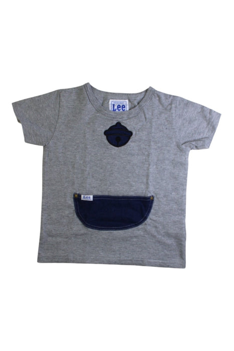 A Grey Short Sleeve T Shirts from Lee in size 2T for boy. (Front View)