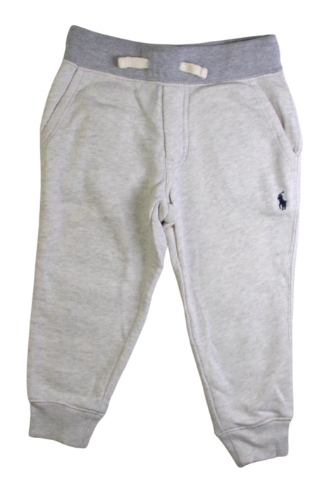 A Grey Sweatpants from Polo Ralph Lauren in size 2T for boy. (Front View)
