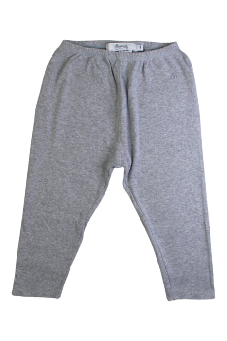 A Grey Leggings from Bonpoint in size 12-18M for girl. (Front View)