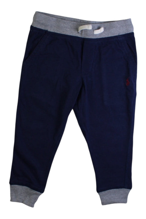 A Navy Sweatpants from Polo Ralph Lauren in size 2T for boy. (Front View)