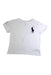 A White Short Sleeve T Shirts from Polo Ralph Lauren in size 2T for boy. (Front View)