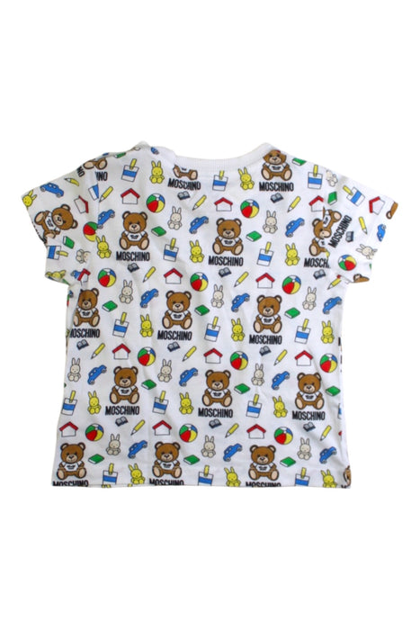 A Multicolour Short Sleeve T Shirts from Moschino in size 18-24M for neutral. (Back View)