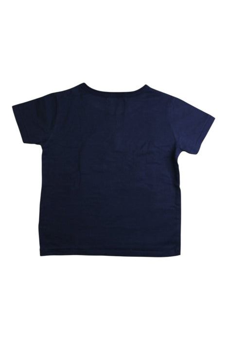 A Navy Short Sleeve T Shirts from Lee in size 2T for neutral. (Back View)